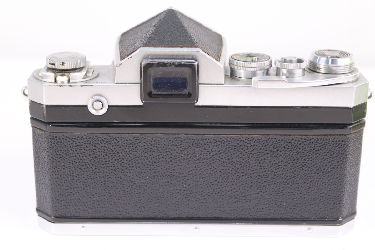 【ジャンク】NIKON ニコン F アイレベル NIKKKOR-S AUTO 5.8cm F1.4 単焦点レンズ MF 一眼レフ フィルムカメラ 36486-F_画像2