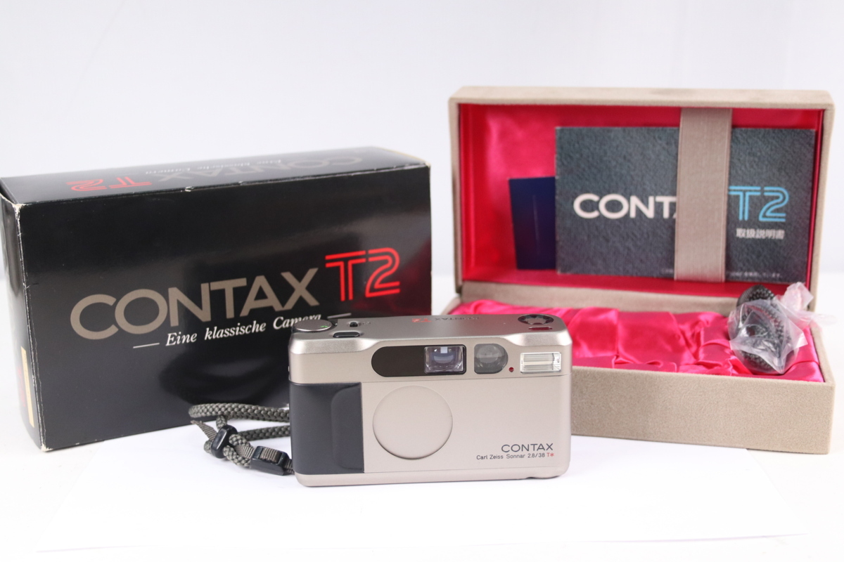 ジャンク品】CONTAX コンタックス T2 Carl Zeiss Sonnar F2.8 38mm T