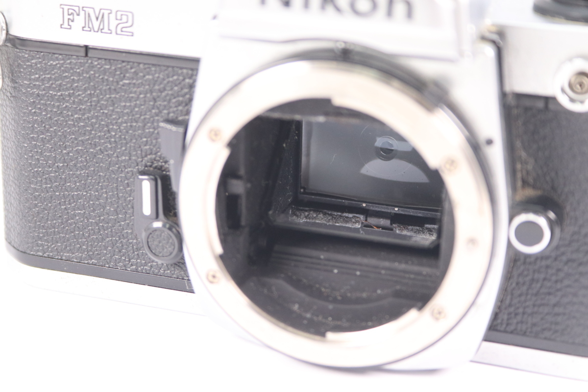 【ジャンク】NIKON ニコン NEW FM2 NIKKOR 50mm F1.8 単焦点レンズ MF 一眼レフ フィルムカメラ 36527-F_画像7