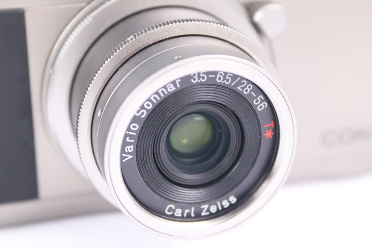 【ジャンク】CONTAX コンタックス T VS VARIO SONNAR 28-56mm F3.5-6.5 T* ケース 箱 DATABACK付 コンパクトフィルムカメラ 36550-F_画像10