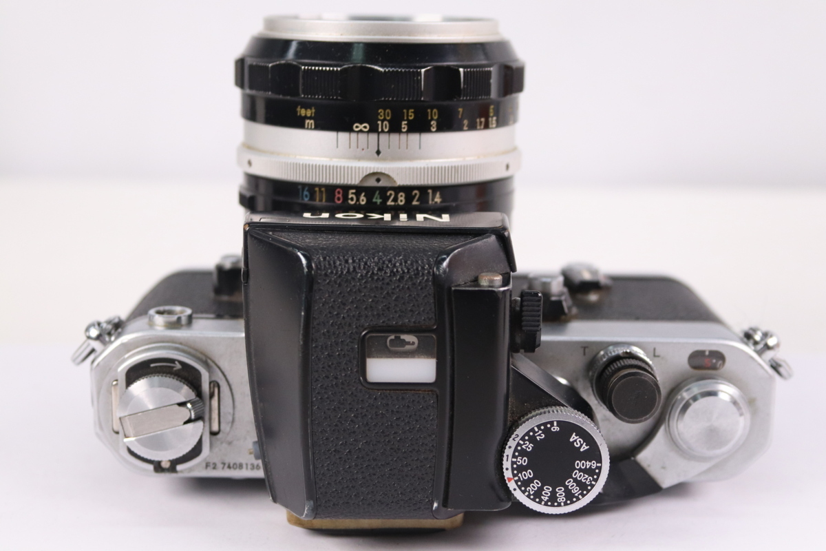 NIKON ニコン F2 フォトミック NIKKOR-S AUTO 50mm F1.4 単焦点レンズ MF 一眼レフ フィルムカメラ 36524-F_画像5
