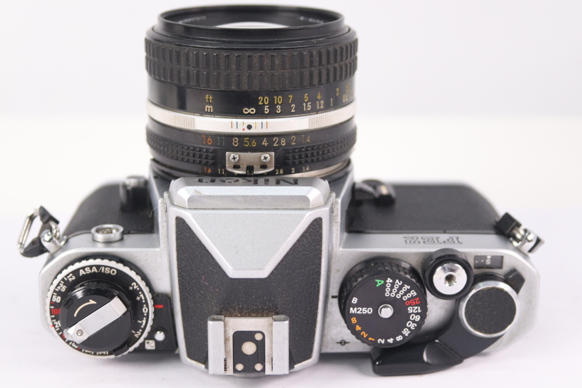 【ジャンク】NIKON ニコン FE2 NIKKOR 50mm F1.4 単焦点レンズ MF 一眼レフ フィルムカメラ 36554-F_画像5
