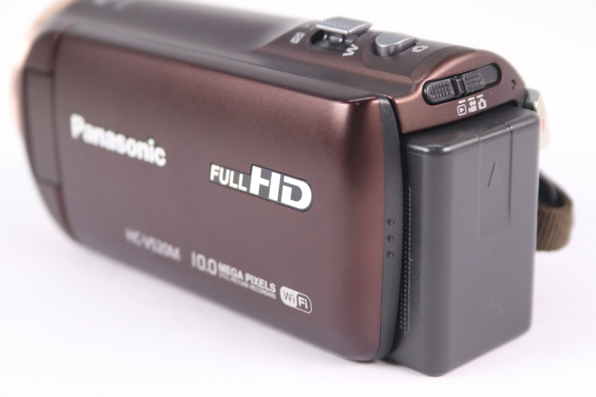 【ジャンク】PANASONIC パナソニック FULL HD HC-V520M OPTICAL ZOOM 2.06-103mm F1.8 デジタルビデオカメラ 36567-F_画像2