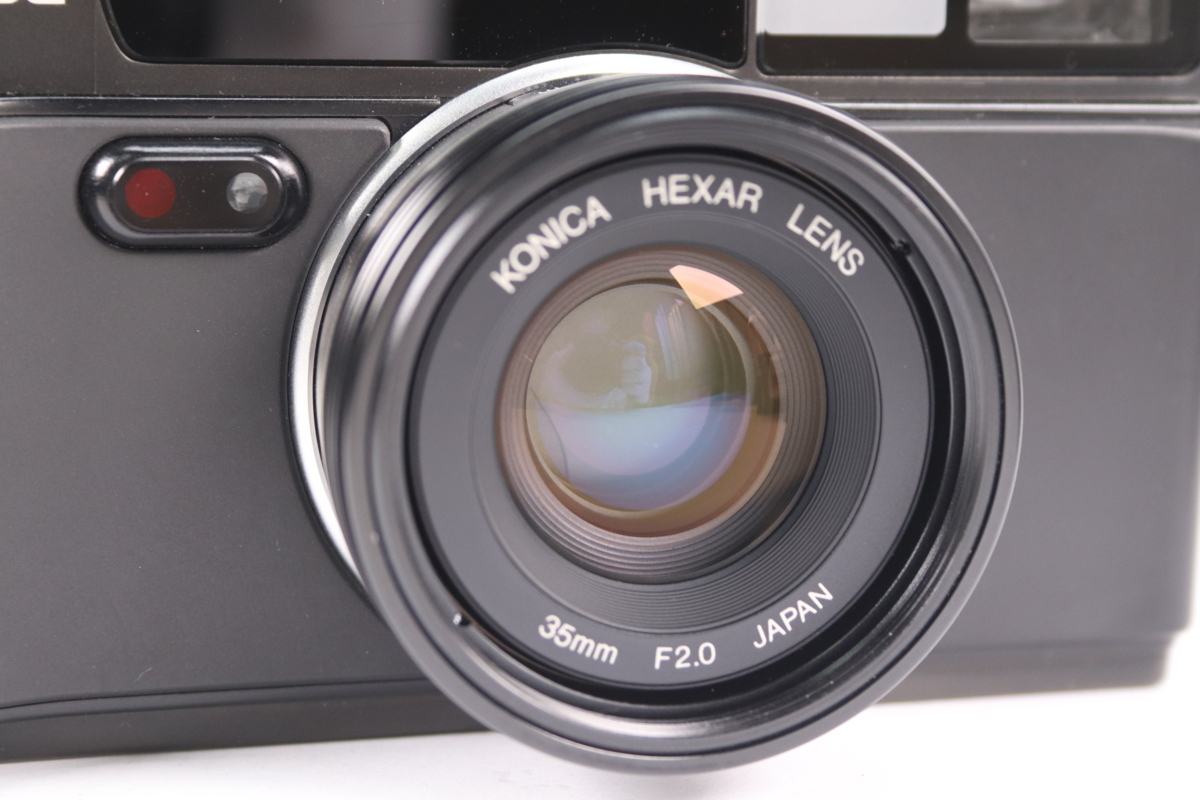 【ジャンク】KONICA コニカ HEXAR LENS 35mm F2.0 コンパクトフィルムカメラ 36612-F_画像9