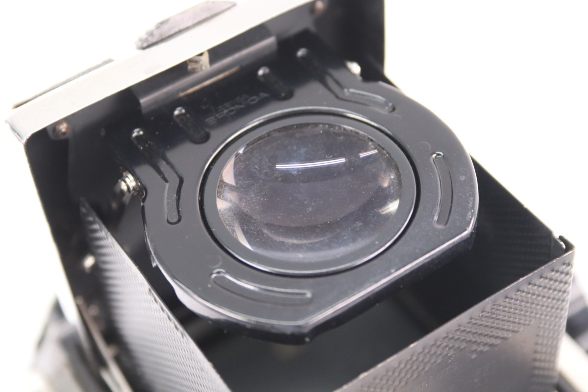 【ジャンク】ZENZA BRONICA S2 後期 NIKKOR-P 75mm F2.8 単焦点レンズ フィルムバック付 中判フィルムカメラ 36627-F_画像4