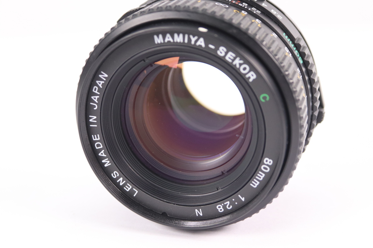 【ジャンク】MAMIYA マミヤ 645 PRO SEKOR C 80mm F2.8 N 単焦点レンズ 中判フィルムカメラ 36619-F_画像9