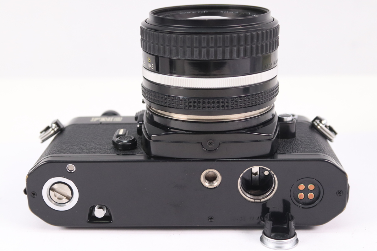 【ジャンク】NIKON ニコン NEW FM2 NIKKOR 50mm F1.4 単焦点レンズ MF 一眼レフ フィルムカメラ 36620-F_画像6