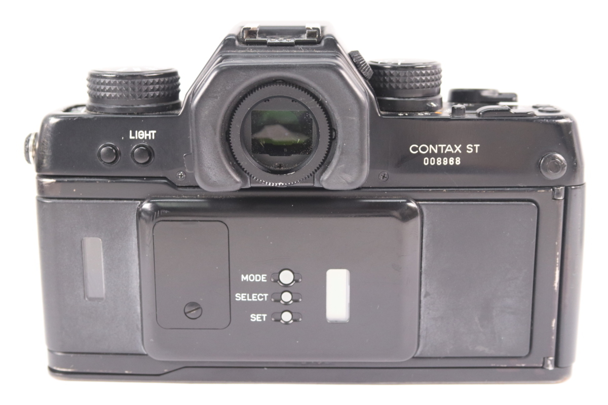 【ジャンク品】CONTAX コンタックス ST フィルムカメラ 一眼レフ + Carl Zeiss T* Planar 50mm F1.4 AEJ 単焦点レンズ 36653-Y_画像2