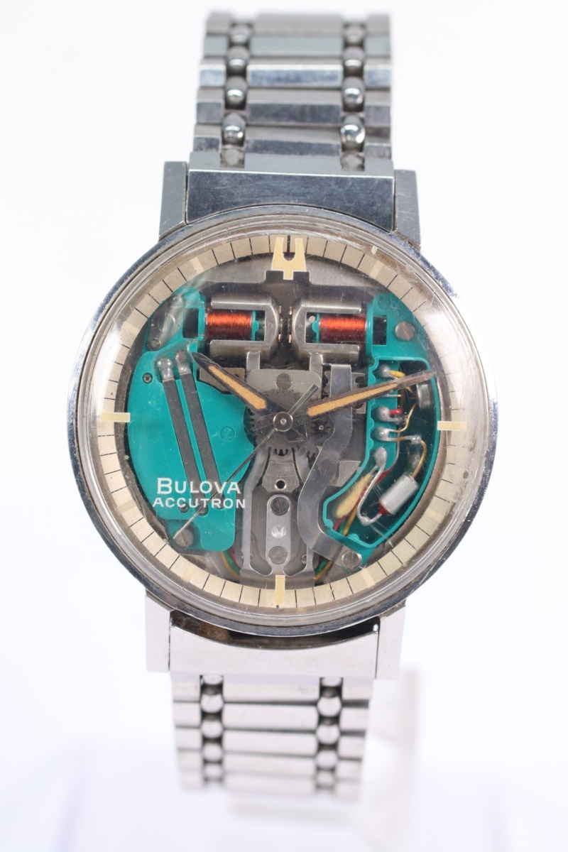 格安 ジャンク品 ブローバ BULOVA アキュトロン 腕時計 音叉時計 tdh