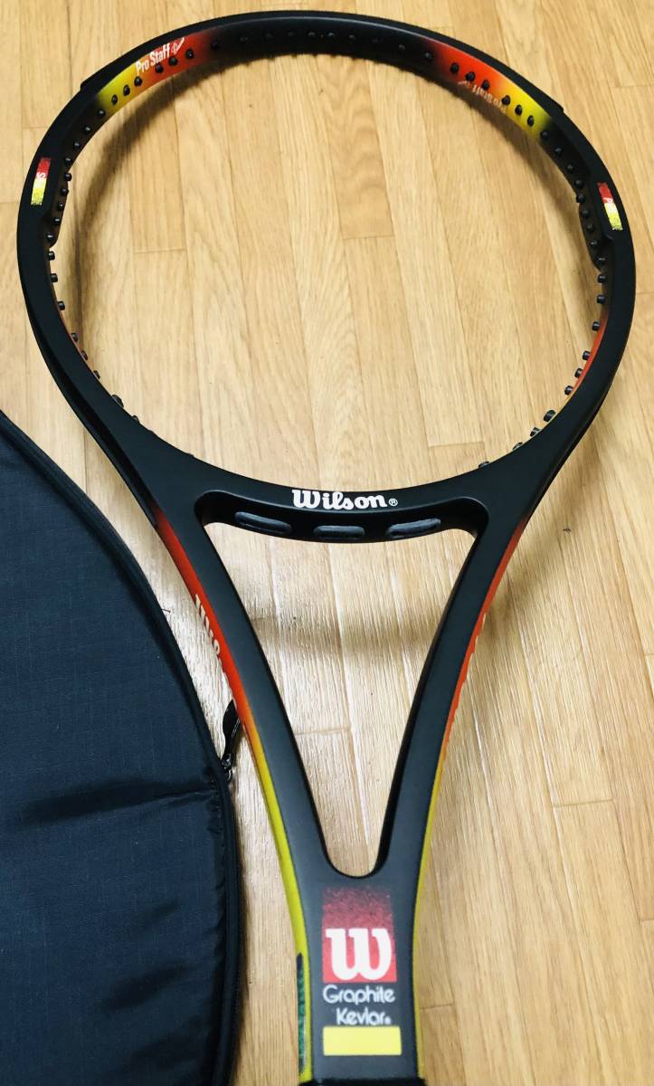  бесплатная доставка превосходный товар Wilson PROSTAFF CLASSIC 85 MIDSIZE Wilson Pro штат служащих Classic 85 mid размер S* Ed балка g модель 