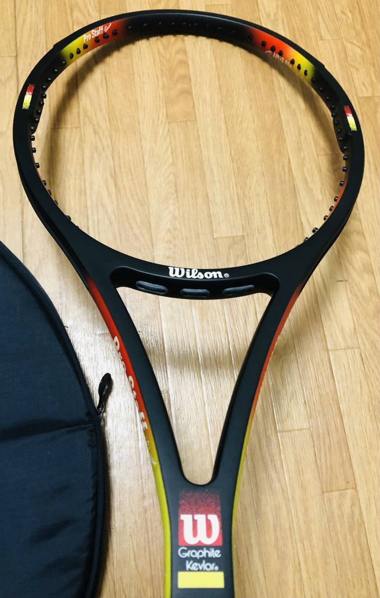  бесплатная доставка превосходный товар Wilson PROSTAFF CLASSIC 85 MIDSIZE Wilson Pro штат служащих Classic 85 mid размер S* Ed балка g модель 