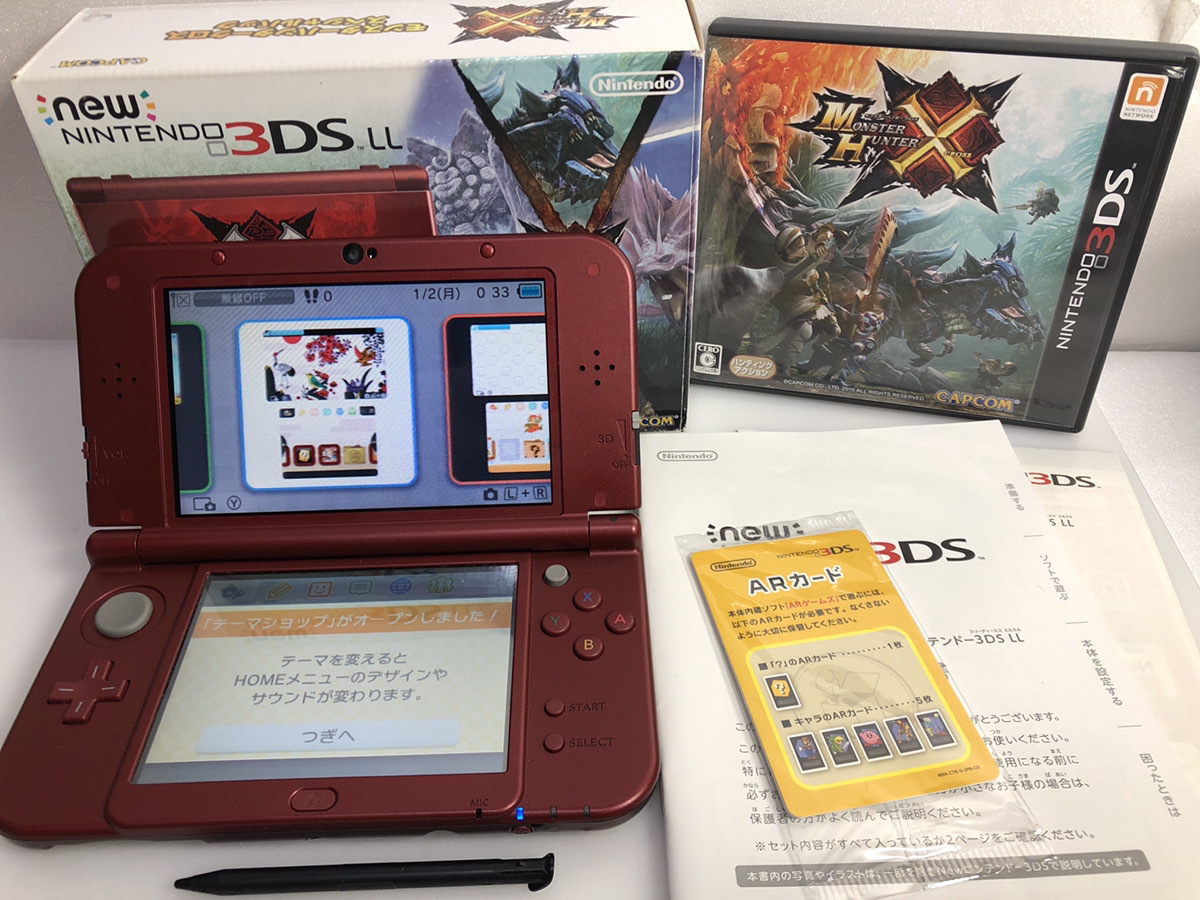 Newニンテンドー3DS LL モンスターハンタークロス スペシャルパック