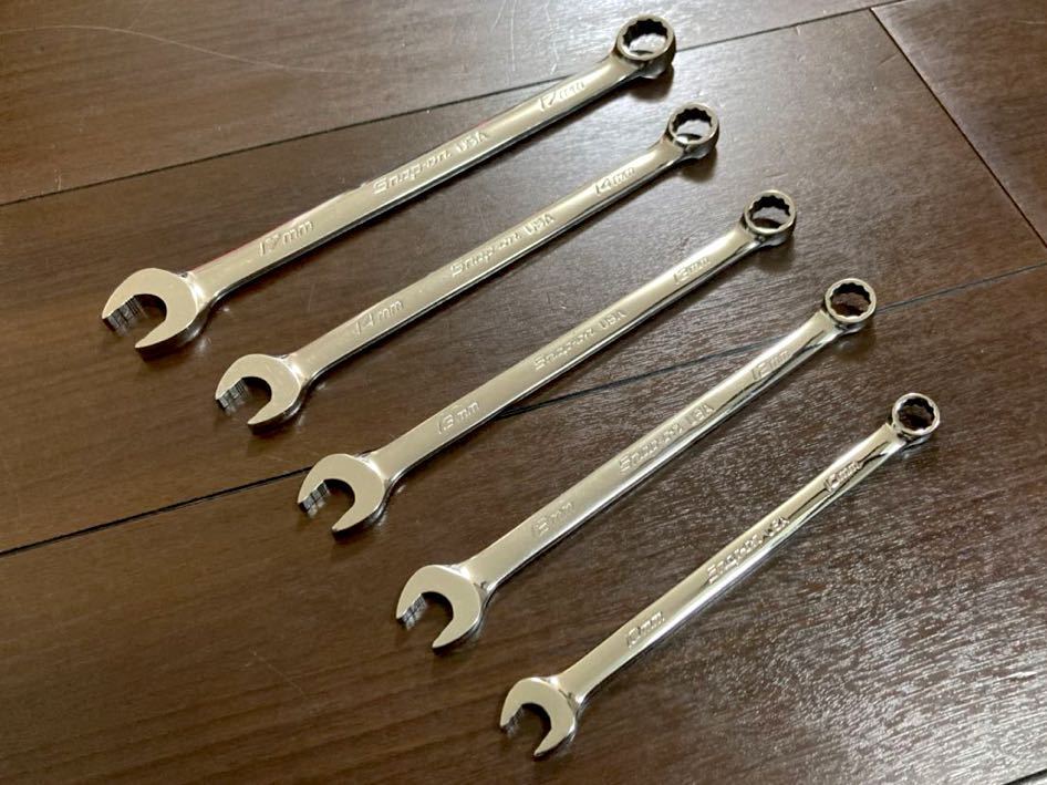 美品◇Snap-on スナップオン◇SOEXM コンビネーションレンチ 5本set