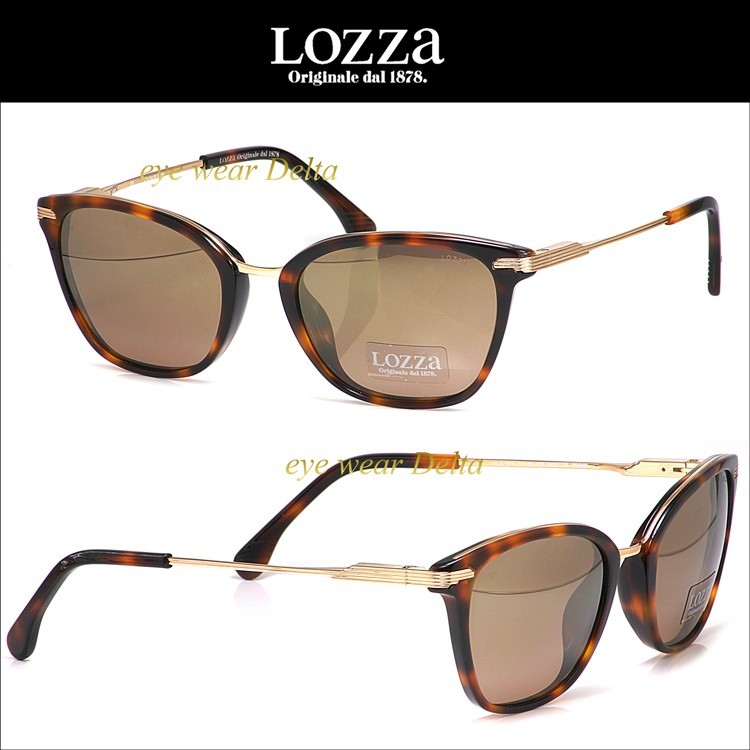 LOZZa ロッツァ サングラス 国内正規代理店品 SL4078M-9AJG PIVANO ウエリントン