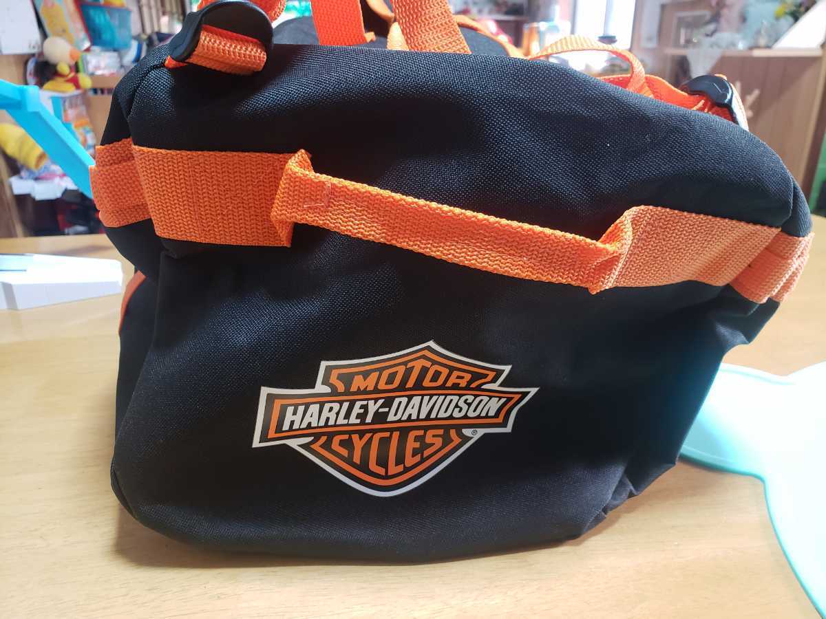 # new goods / prompt decision free shipping # Harley Davidson original touring bag drum bag Boston bag rucksack 2WAY touring assistance bag 