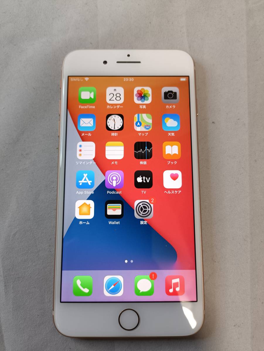 超歓迎得価 iPhone 8 plus 256GB SIM解除済み 新作お得