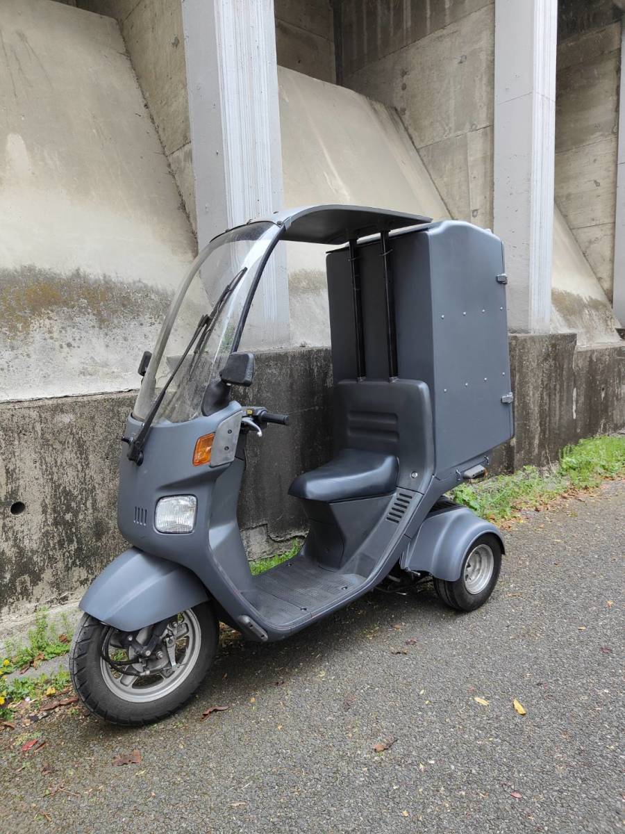 TA03 ジャイロキャノピー カスタム車両 タイヤ後バリ山 オイル交換