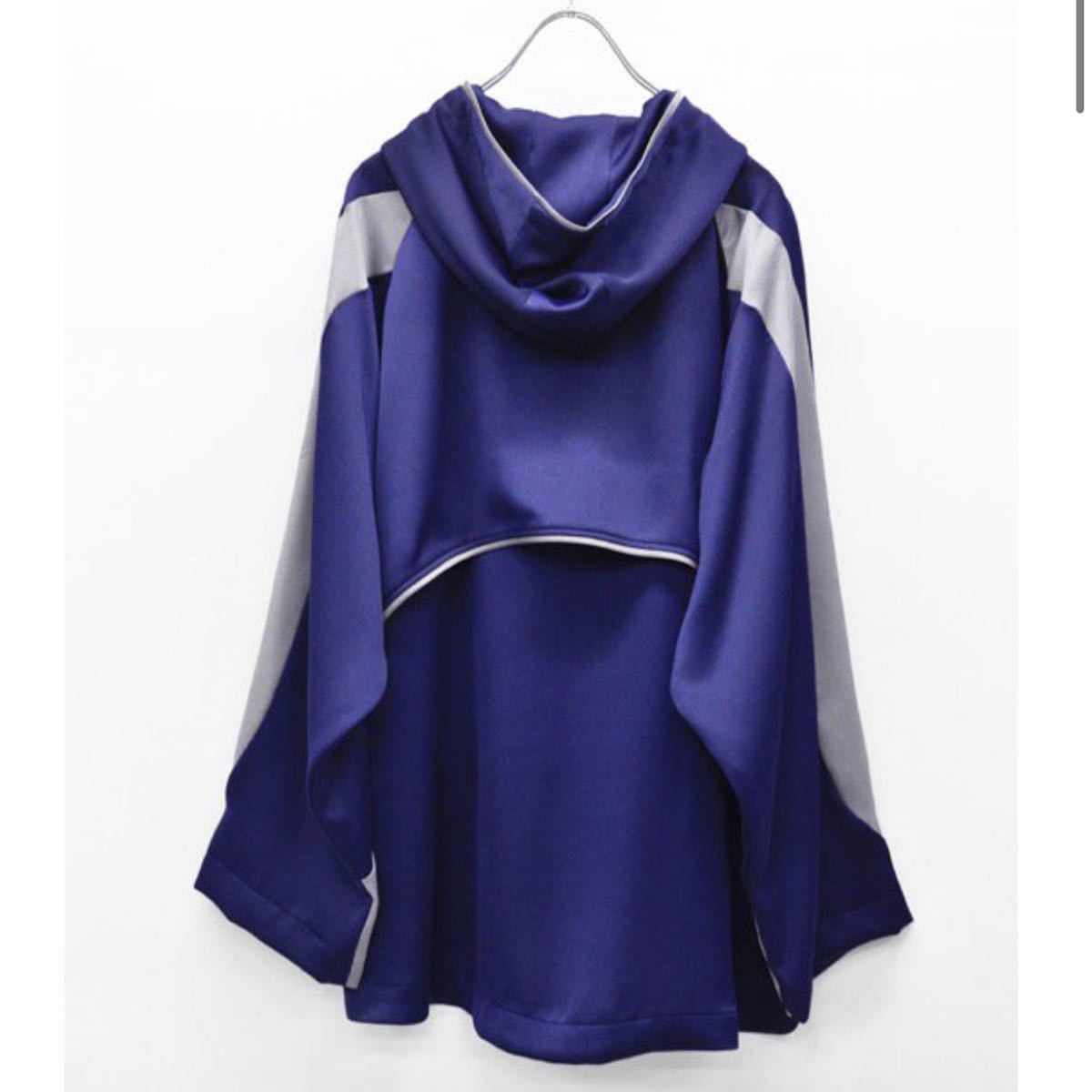 クロマ chloma ルナコンプレクスパーカー ネイビー×チャコール