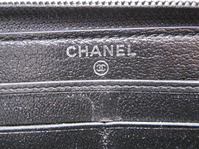 ♪ＣＨＡＮＥＬ シャネル ココマーク カメリア ラウンド 長財布 中古品 A49373_画像10