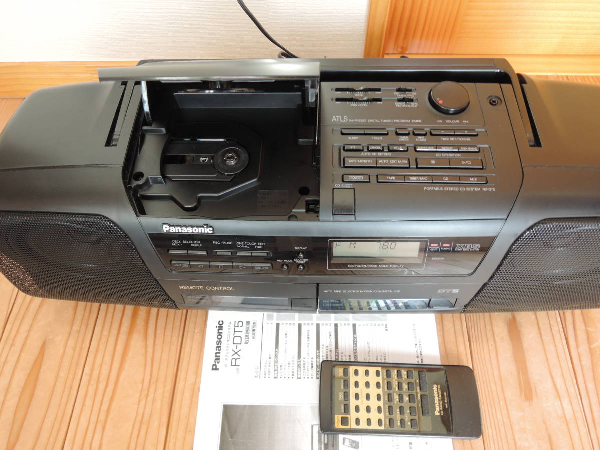 Panasonic パナソニック CDラジカセ RX-DT5