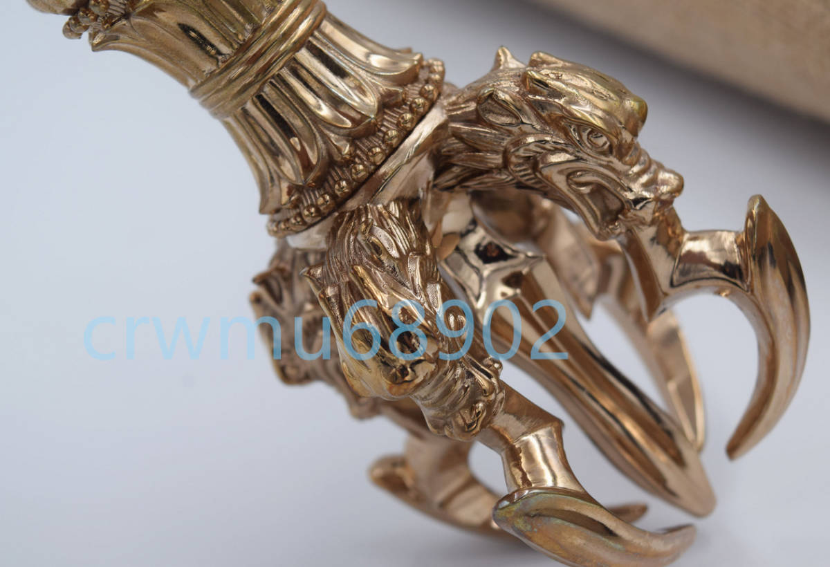 密教法具 仏具 四大明王 五鈷杵/三鈷杵/独鈷杵三点セット 銅製 密教法具 仏具 四大明王 五鈷杵/三鈷杵/独鈷杵三点セット 銅製