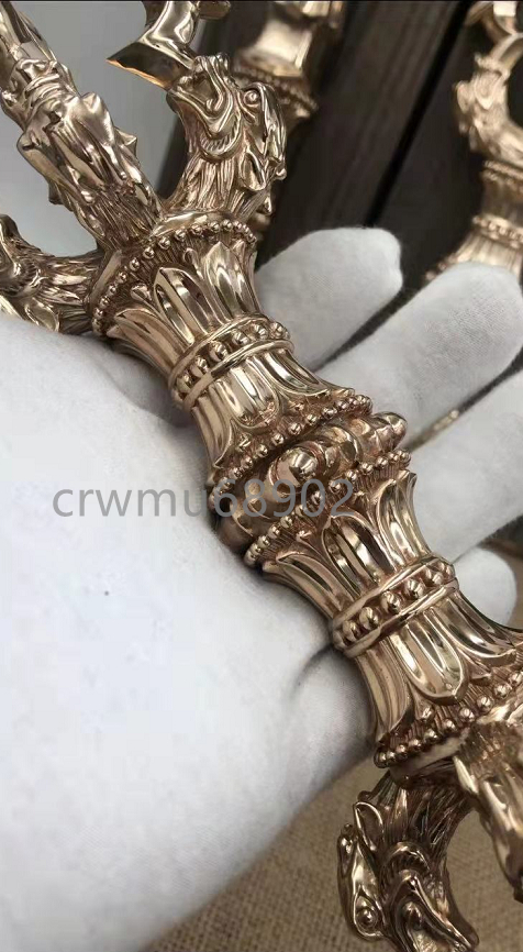 密教法具 仏具 四大明王 五鈷杵/三鈷杵/独鈷杵三点セット 銅製 密教法具 仏具 四大明王 五鈷杵/三鈷杵/独鈷杵三点セット 銅製