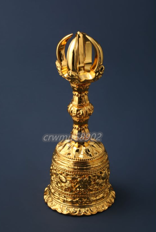 密教法具 蓮華 一面器 前具 金剛鈴 真鍮製 仏壇、仏具 密教法具 蓮華 一面器 前具 金剛鈴 真鍮製 仏壇、仏具
