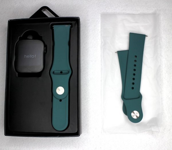 14 00578 * smart watch silicon band sport band exchange belt dark green [ outlet ]