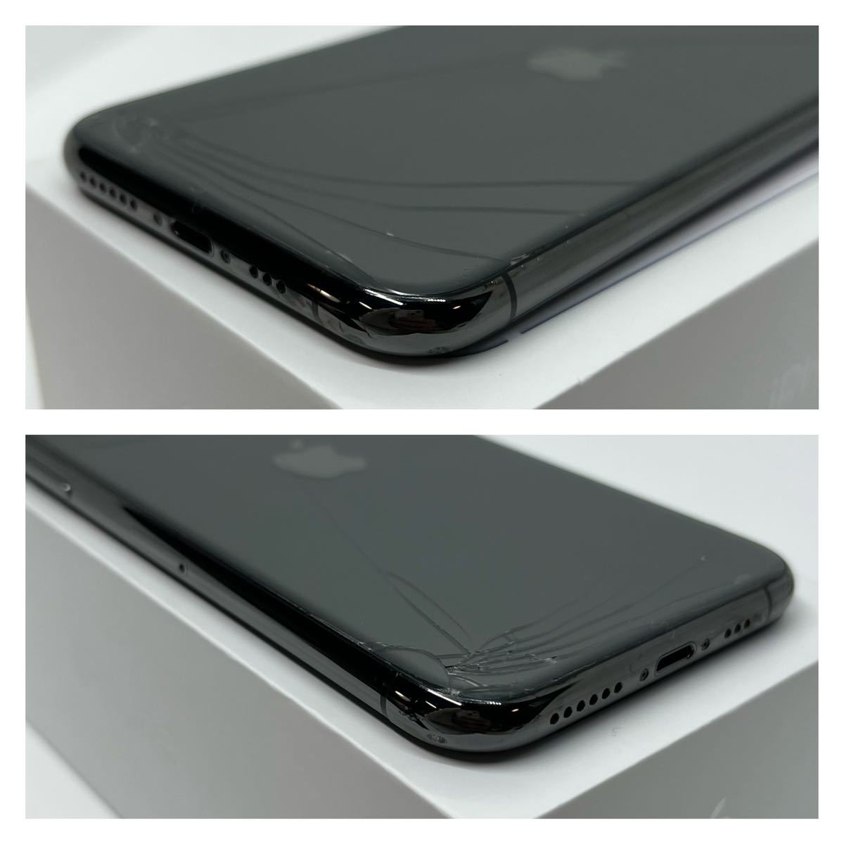 在庫大得価 ヤフオク! iPhone 11 Pro スペースグレイ 64 GB S... - 新品電池 低価人気