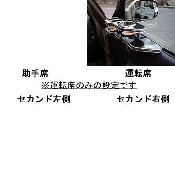 【国内生産】E25系　キャラバン用サイドテーブル_画像2