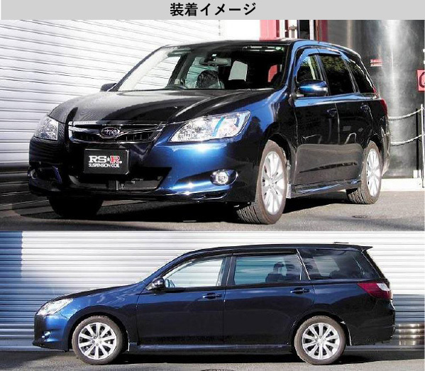 [RS-R_RS★R DOWN]YA4 エクシーガ_2.0i-S(2WD_2000 NA_H20/6～H24/6)用車検対応ダウンサス[F802W]_画像4