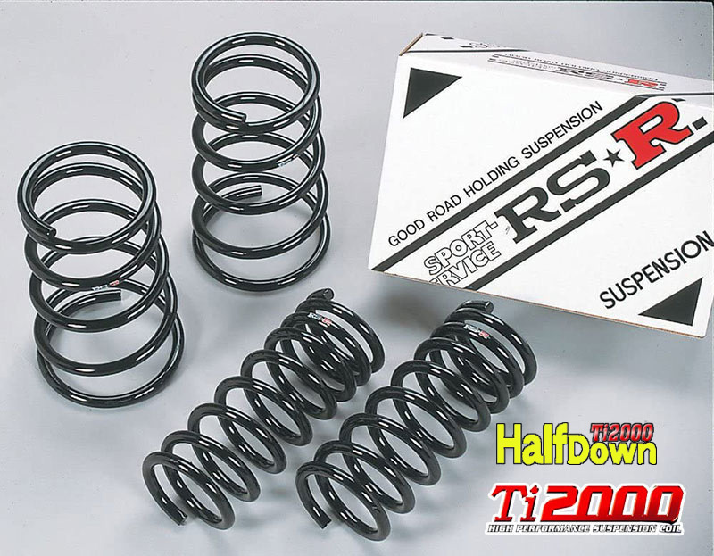 [RS-R_Ti2000 HALF DOWN]L375S タント_カスタムXリミテッド(2WD_660 NA_H19/12～H22/8)用車検対応ダウンサス[D105THD]_画像1