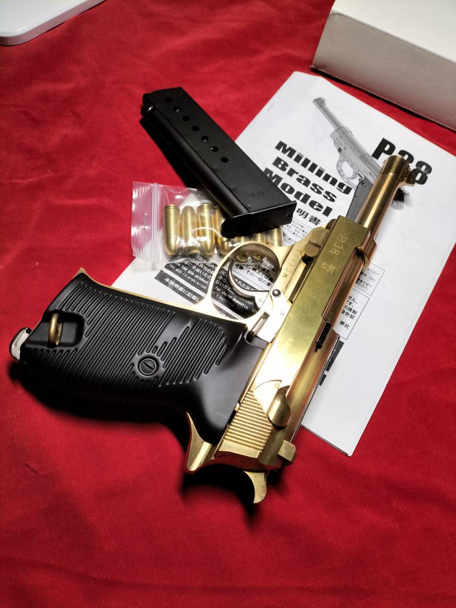 ジーク P38 ac41 9mm Milling Brass Model 　安全設計　玩具トイガン販売品_画像4