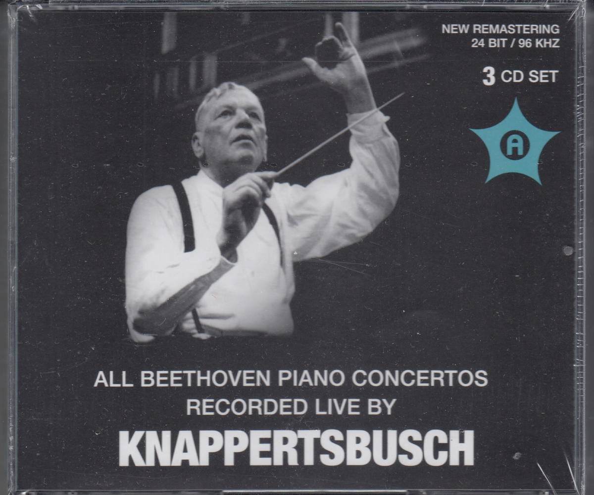 [3CD/Andromeda]ベートーヴェン:ピアノ協奏曲第4番ト長調Op.58他/W.バックハウス(p)&H.クナッパーツブッシュ&VPO 1962.5.31他の画像1