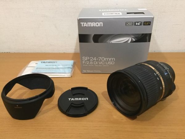 ズームレンズ TAMRON SP 24-70mm F2.8 Di VC USD モデルA007N
