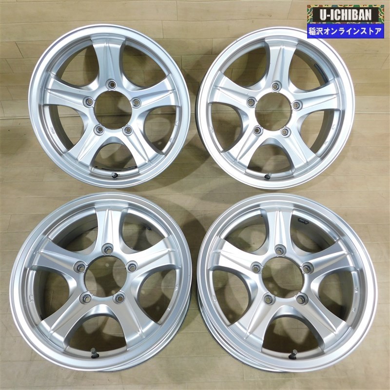 ジムニー 等 ウェッズ キーラー 5.5-16+19 5H139.7 16インチ ホイール