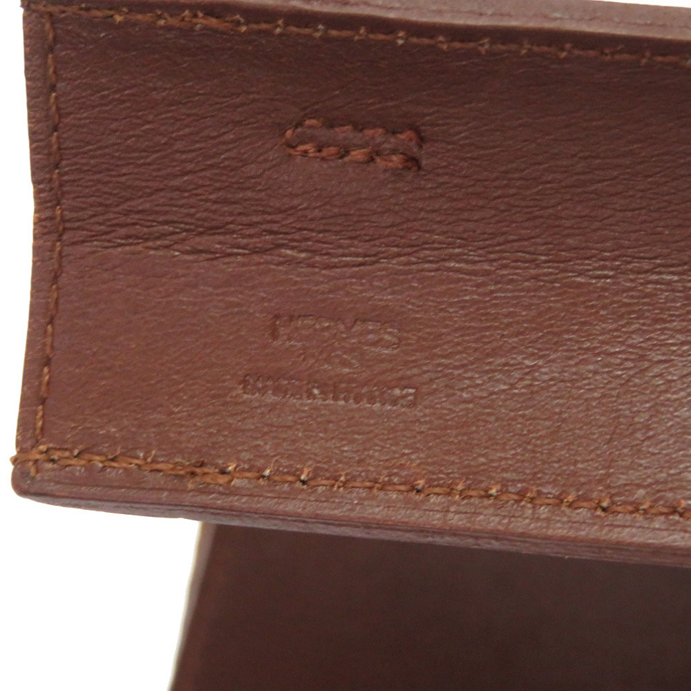HERMES エルメス オメニトゥ ショルダーバッグ ブラウン ボックス