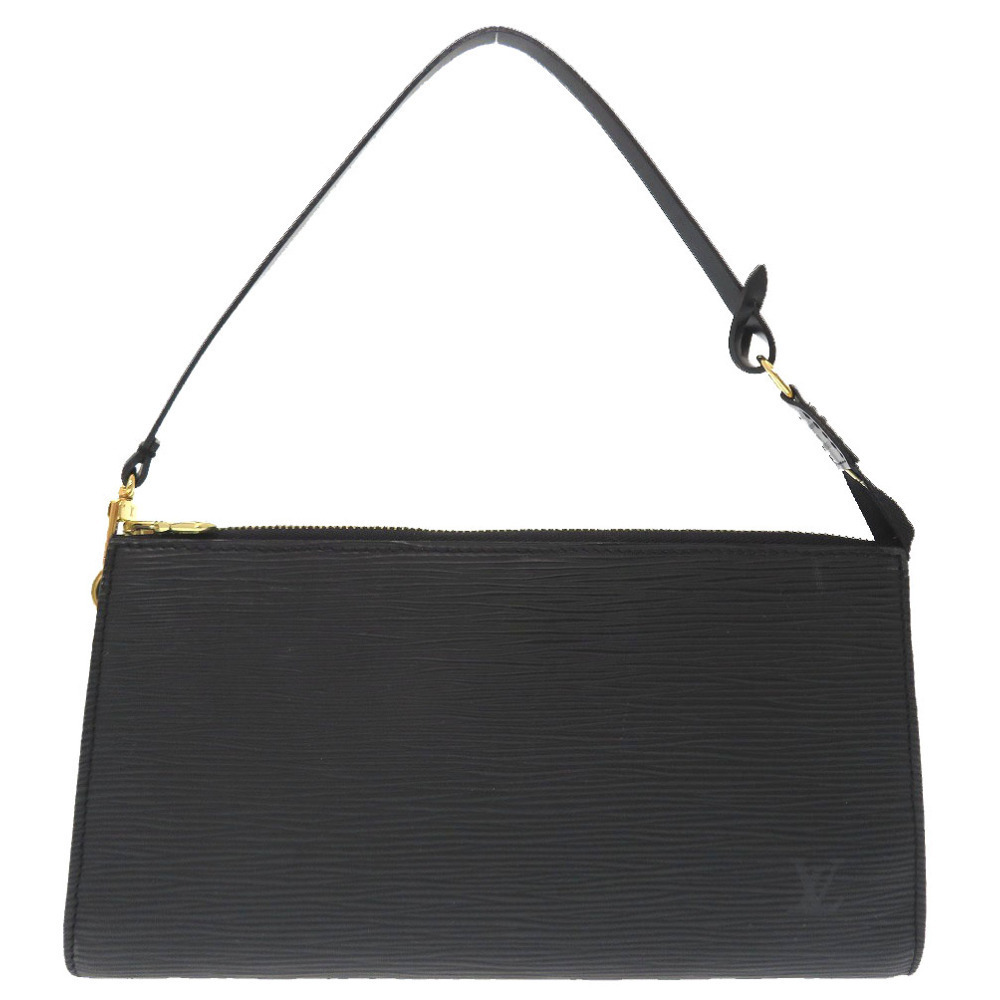 美品 ルイ ヴィトン エピ ポシェット アクセソワール ノワール M52942