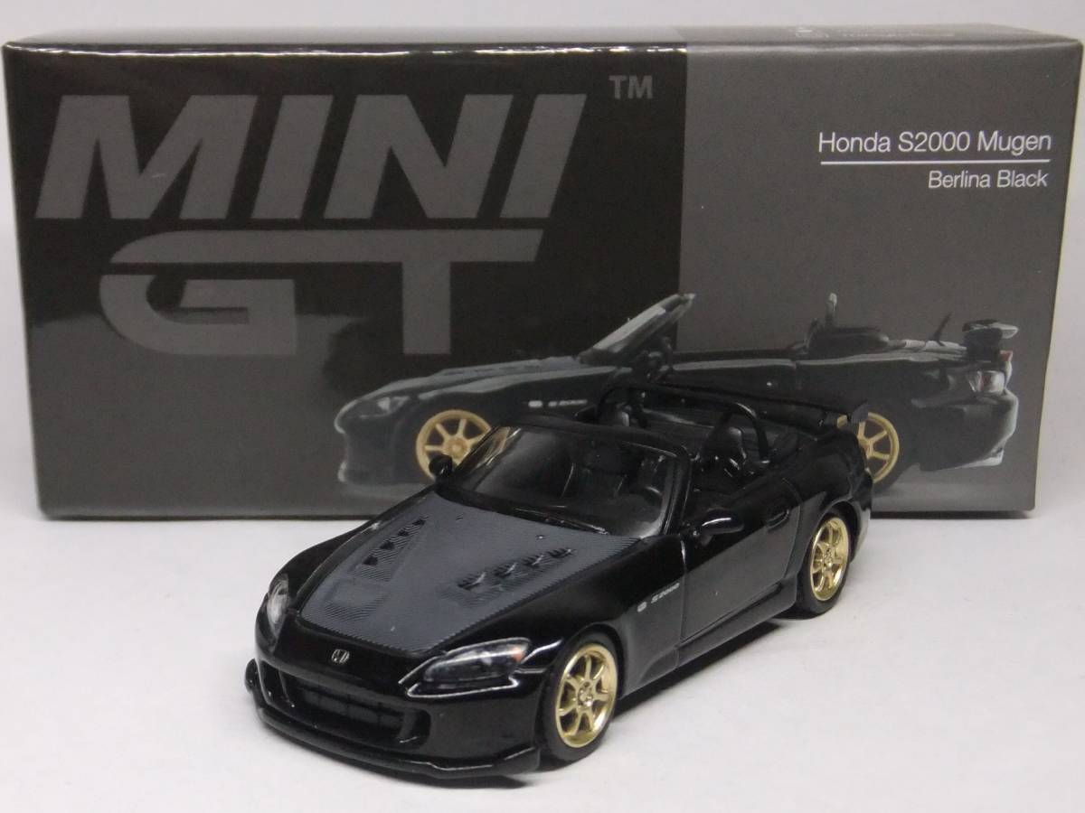 MINI GT★ホンダ S2000 無限 ベルリナブラック MGT00309-L Honda Mugen AP2 Berlina Black_画像1