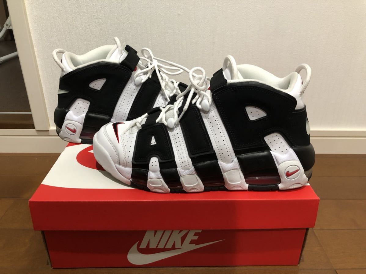 美品！NIKE AIR MORE UPTEMPO 2020モアテンゼブラ ナイキ エアモア