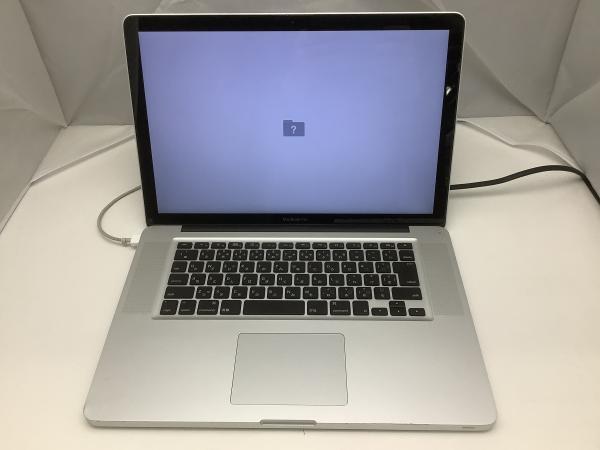 ジャンク!APPLE MacBookPro8.2 (A11286)○Core i7 2635QM 2.0G 16G 500G_画像1