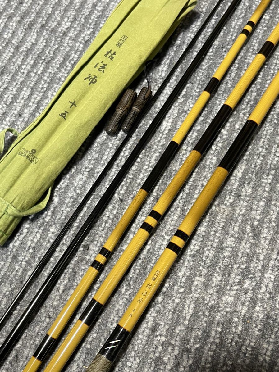 ヘラブナ ヘラ竿 ダイワ 三代目 枯法師 15尺 1円からスタート taniura.com