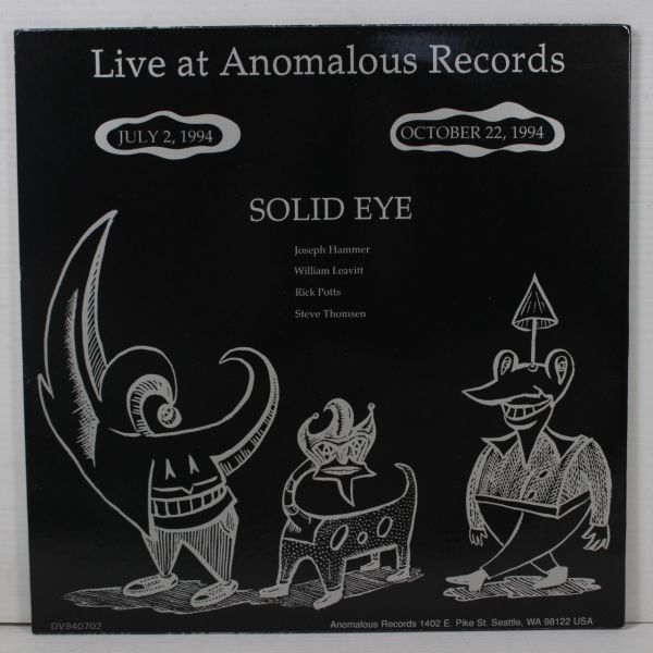 L04/LP/Solid Eye - Live At Anomalous Records_画像2