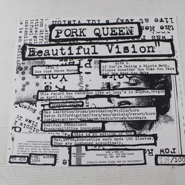 L01/LP/Pork Queen - Beautiful Vision 限定100の画像3