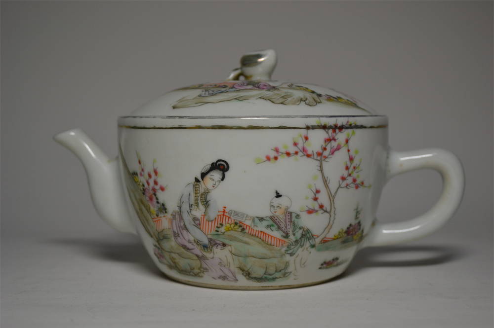 ブランドのギフト 中國美術 茶道具 茶筒 茶入 七宝焼 景泰蓝 古玩 金属