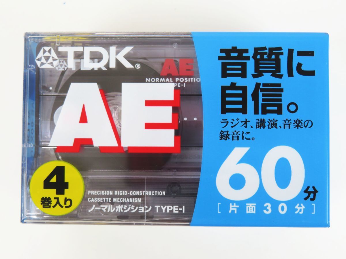 市場 TDK AE 60分4巻パック オーディオカセットテープ