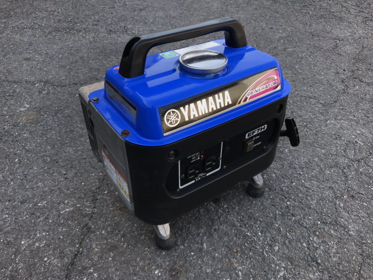 YAMAHA EF7H ヤマハ 発電機 100V 710VA 60Hz 4サイクルエンジン TP525