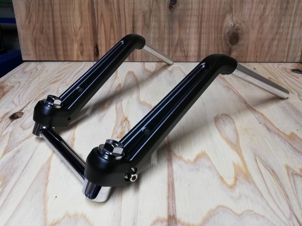 CBX1000タイプ ハンドル 黒+35π変換キット/汎用35パイ 旧車