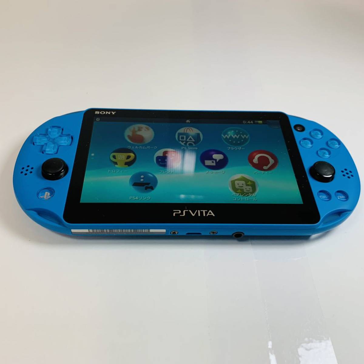 1円スタート PS Vita PCH-2000 アクアブルー み PlayStation Vita SONY 