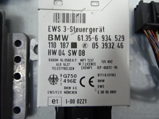 A/AH26#BMW MINI R50 GH-RA16 ( Mini Cooper 2005y latter term #DME GM EWS keyless 1 pcs ( engine computer - etc. )# details image link . reference 
